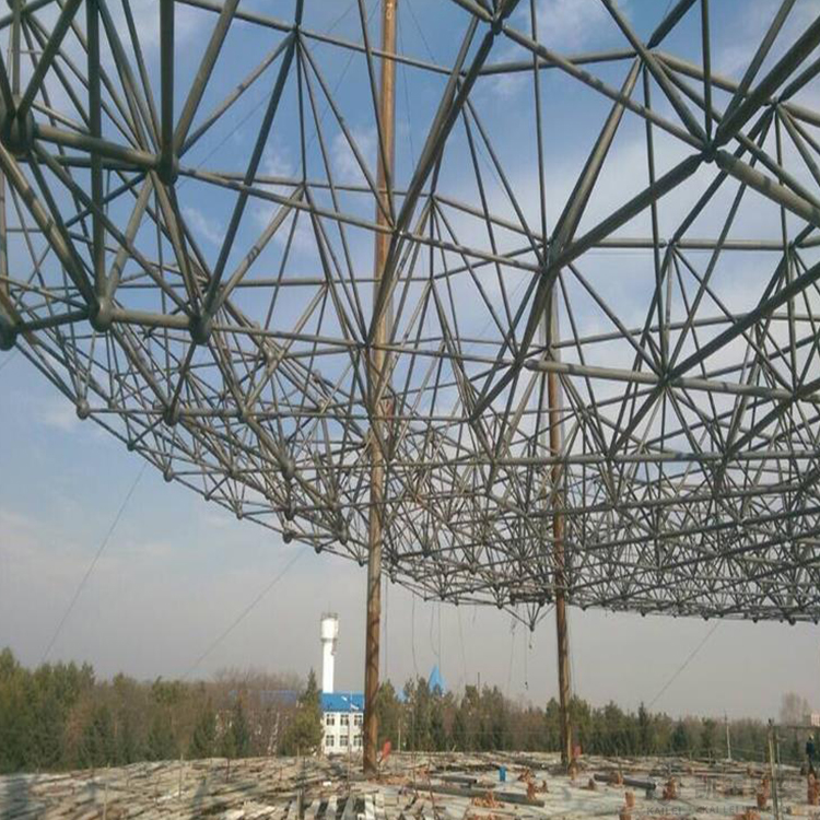 云浮球形网架钢结构施工方案